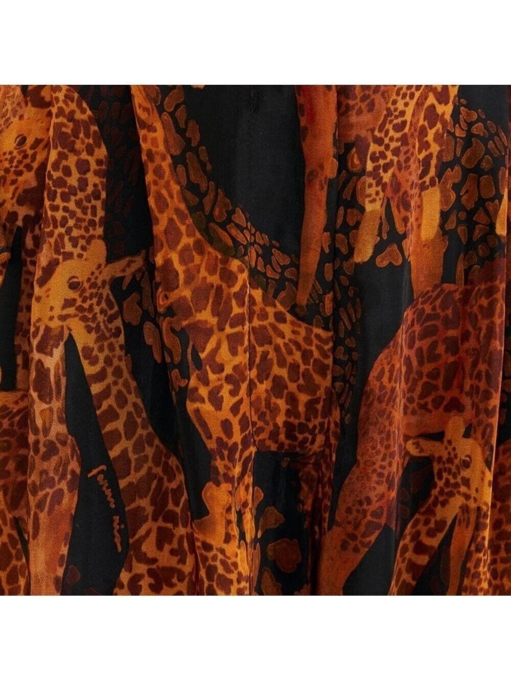 Farm Rio Black Giraffes Pants - Picture 8 of 11